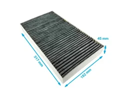 Outlet AIR2GO Aktivkohlefilter für Miele DKF29-P und 11292130 und DKF 29