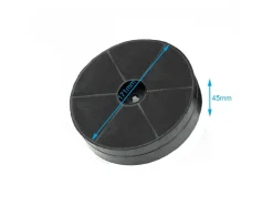 AIR2GO Dunstabzugshauben-Filter|Kochfelder<Aktivkohlefilter für Solitaire 602799 2 Stück