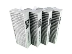 Sale CleanAir Plus Aktivkohlefilter für Constructa CV430235 und CV431235 4 Stück Dunstabzugshauben-Filter