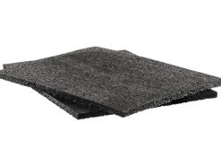 New Allzweckgummimatte 200 cm x 100 cm x 0,5 cm Schwarz