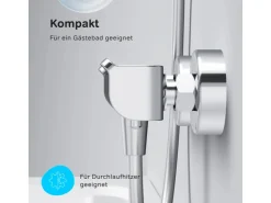 Einhebelmischer<AM.PM Duscharmatur Thermostat Flash FNA40000 Chrom