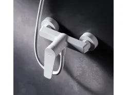 AM.PM Einhebel-Duscharmatur Gem Brausearmatur aus Messing, Brausebatterie Wasserhahn Bad FTA20033 Einhebelmischer