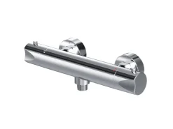 Einhebelmischer<AM.PM Thermostat Duscharmatur Hit Brausearmatur aus Messing, Mischbatterie, Duschthermostat FTA40000 Chrom