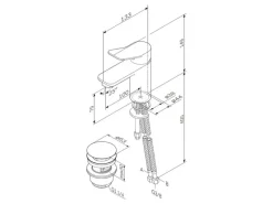 Online AM.PM Waschtischarmatur mit Klick-Ablauf, Waschbecken Armatur, Mischbatterie FXA82100 X-Joy Wasserhahn Bad Einhebelmischer