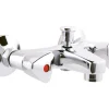 Discount AquaSu Badewannenarmatur Zweigriffmischer Standard Chrom