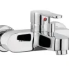 Outlet AquaSu Einhebelmischer-Wannenarmatur Sanmix Style Chrom