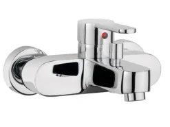 Outlet AquaSu Einhebelmischer-Wannenarmatur Sanmix Style Chrom