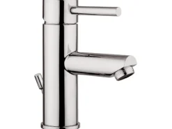 Outlet AquaSu Einhebelmischer-Waschbeckenarmatur Turro Singolo Chrom