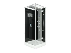 New AcquaVapore AquaVapore Dampfdusche Duschtempel Sauna Dusche Duschkabine D38-13R2-EC 90x90 cm