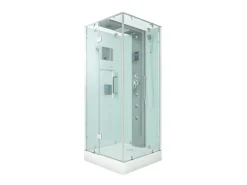 Clearance AquaVapore Dampfdusche Duschtempel Sauna Dusche Duschkabine D38-20L2-EC 100x100 Einhebelmischer