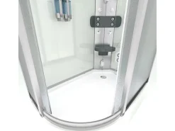 Discount AquaVapore Dusche Duschkabine D60-70M2L Duschtempel Sauna 120x80 cm Einhebelmischer