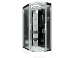 Outlet AcquaVapore AquaVapore Dusche Duschkabine D60-73M2R Duschtempel Sauna 80x120 cm
