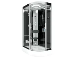 Sale AquaVapore Dusche Duschkabine D60-73T2R-EC Duschtempel Sauna 80x120 cm Einhebelmischer