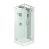 AcquaVapore Einhebelmischer<AquaVapore Duschkabine Komplettdusche D38-20R0 Fertigdusche Dusche 100x100 cm