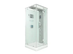 Online AquaVapore Duschkabine Komplettdusche D38-10R0 Fertigdusche Dusche 90x90 cm Einhebelmischer