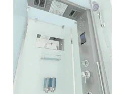 Online AquaVapore Duschkabine Komplettdusche D38-10R0 Fertigdusche Dusche 90x90 cm Einhebelmischer