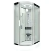 AcquaVapore Einhebelmischer<AquaVapore Duschkabine Komplettdusche Fertigdusche Dusche D60-70M0L-EC 120x80 cm