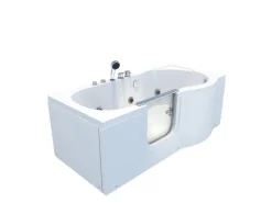 Online AcquaVapore AquaVapore Seniorenwanne mit Tür Whirlpool S12-EH-WP-L Badewanne 170x85cm