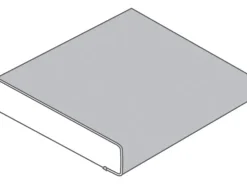 Clearance Arbeitsplatte Bronzit Braun 60 cm x 2,9 cm Meterware
