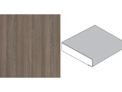 Kücheninseln<Arbeitsplatte Chalet Eiche Braun 90 cm x 2,9 cm Meterware Charlet Eiche Braun