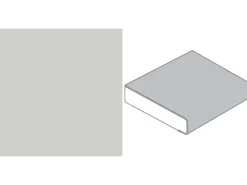 Hot Arbeitsplatte 90 cm x 2,9 cm Meterware Hellgrau