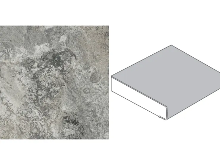 Online Arbeitsplatte 60 cm x 3,9 cm Meterware Jurakalk Grün-Grau