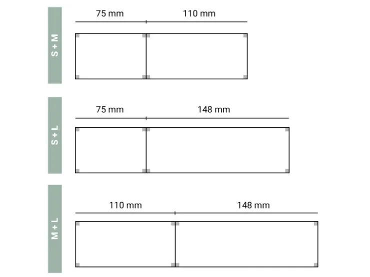 New AR Shelving Lebensmittelregal Gastronorm M 180 cm x 110 x 50 cm