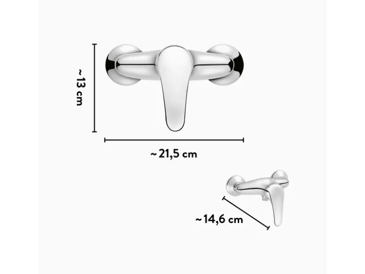 baliv Einhebelmischer<Duscharmatur DU-5090 Chrom