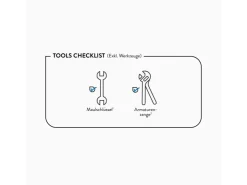 baliv Duscharmatur DU-5071 Chrom-Schwarz Schwarz-Chrom