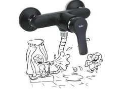 Hot Duscharmatur DU-5750 Schwarz Einhebelmischer