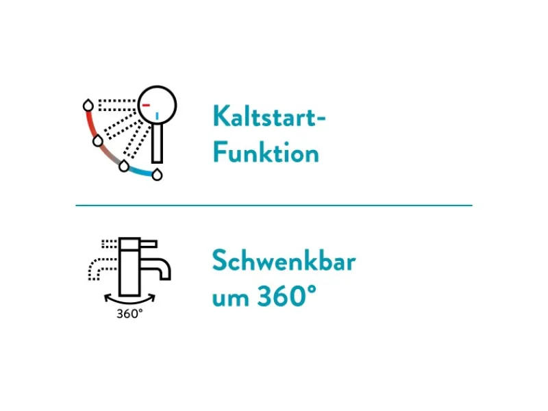 New Küchenarmatur KI-1830 Einhebelmischer