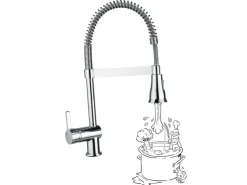 baliv Einhebelmischer<Küchenarmatur KI-1860 Chrom