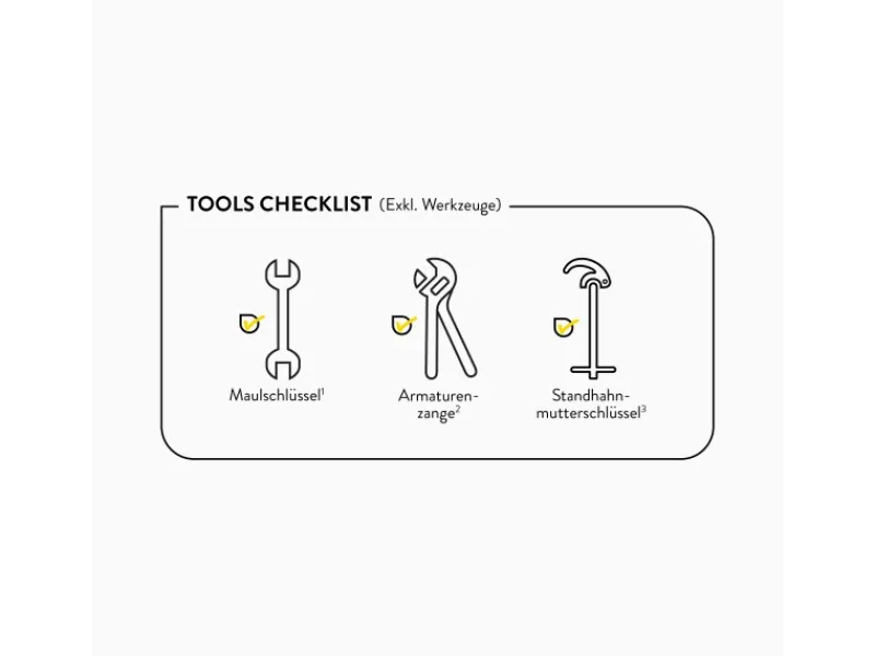 New Küchenarmatur KI-1040 Chrom Zubehör Für Küchenarmatur|Einhebelmischer