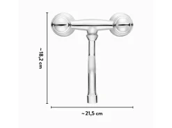 baliv Zweigriffarmatur<Küchenarmatur KI-5100 Chrom