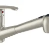 New Küchenarmatur KI-5094 Edelstahloptik Einhebelmischer
