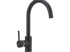 Outlet baliv Küchenarmatur KI-1831 N Schwarz-Matt