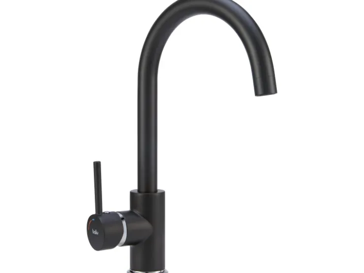 Outlet baliv Küchenarmatur KI-1831 N Schwarz-Matt