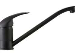 New Küchenarmatur KI-1520 Schwarz Matt Einhebelmischer