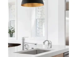 Online baliv Küchenarmatur mit Wasserspareinsatz KI-1610 Verchromt Chrom-Optik