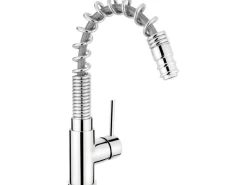 New Niederdruck-Küchenarmatur KI-1340 N Chrom Einhebelmischer