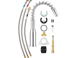 New Niederdruck-Küchenarmatur KI-1340 N Chrom Einhebelmischer