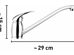 baliv Niederdruck-Küchenarmatur KI-5010 N Chrom