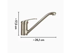 New Niederdruck-Küchenarmatur KI-5093 N Einhebelmischer|Töpfe