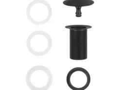 Clearance Schaftventil SV-3420 Schwarz-Matt Einhebelmischer