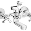baliv Zweigriffarmatur<Wannenarmatur WA-5040 Chrom