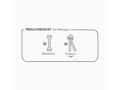 baliv Zweigriffarmatur<Wannenarmatur WA-5040 Chrom