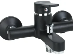 baliv Einhebelmischer<Wannenarmatur WA-5760 Matt Schwarz