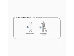 New baliv Wannenarmatur WA-5070 -Chrom Weiß