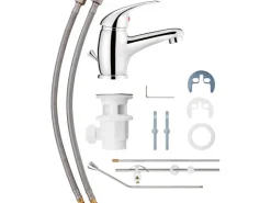 baliv Einhebelmischer<Waschtischarmatur WT-5010 Chrom