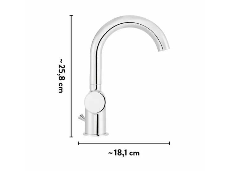 Clearance baliv Waschtischarmatur WT-5151 Chrom